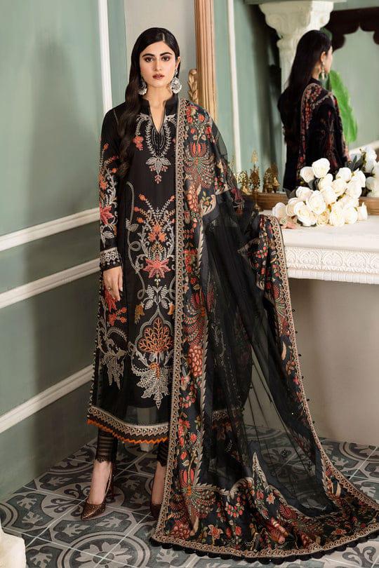 MARIA.B Luxury Lawn Embroidered Spangle Work 3PC Suit